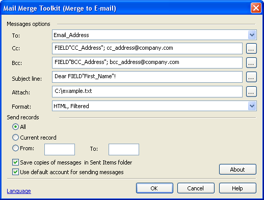 Easy Mail Merge For Outlook Download