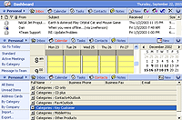 Personal Folders Dashboard for Microsoft Outlook