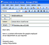 VCard Converter