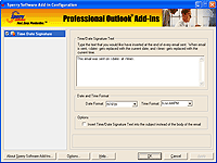 Time/Date Signature add-in